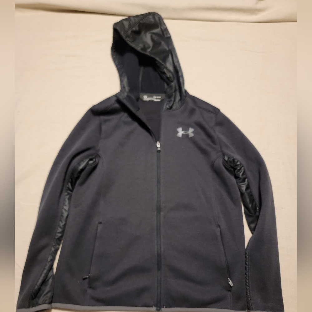Yoith Large Under Armour Storm Black Jacket